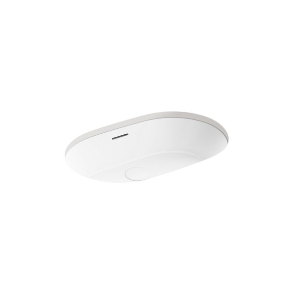 Kohler Brazn Pill Undercounter Lavatory White 21057-0 - main